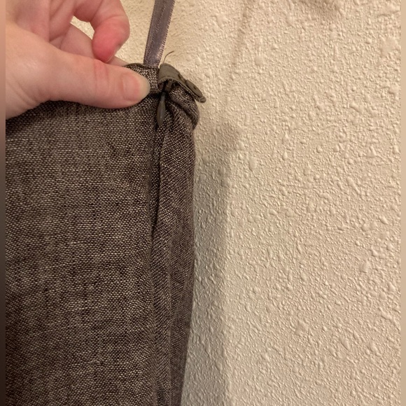 EILEEN FISHER linen swing skirt cotton lining, size M - Picture 5 of 5